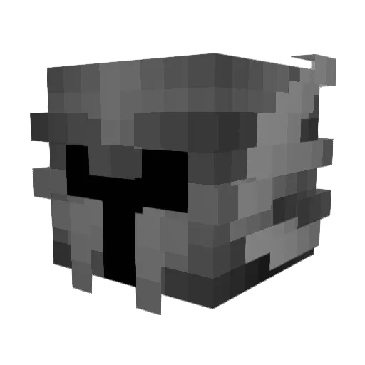 NovaStrafe Minecraft avatar head, 3D render