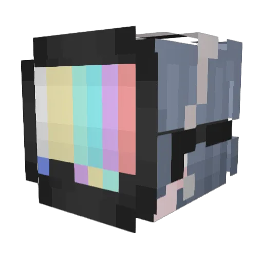 NovaTariks Minecraft avatar head, 3D render