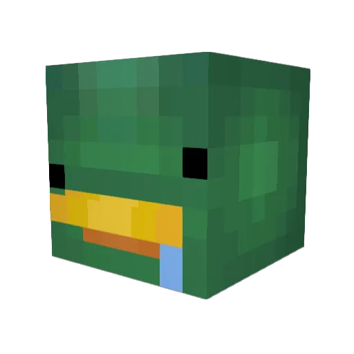NovaTheNovis Minecraft avatar head, 3D render