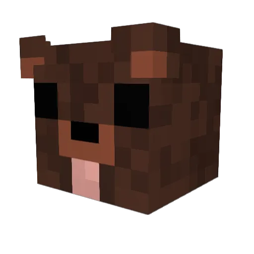 Nova_Guy Minecraft avatar head, 3D render