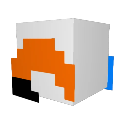 Nova_Princeps Minecraft avatar head, 3D render