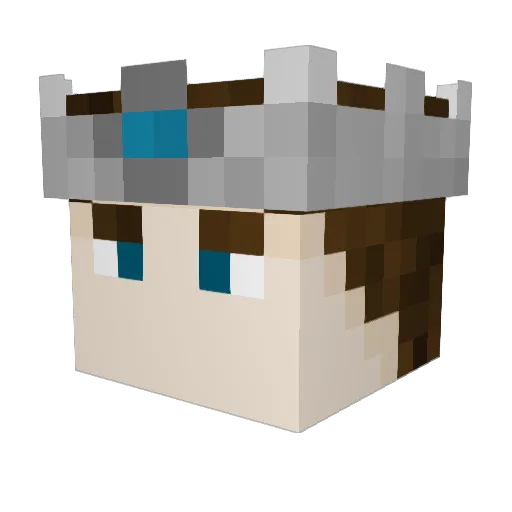 Nova_Rigel Minecraft avatar head, 3D render
