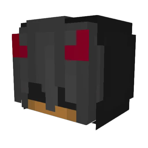 Nova_Zer0 Minecraft avatar head, 3D render