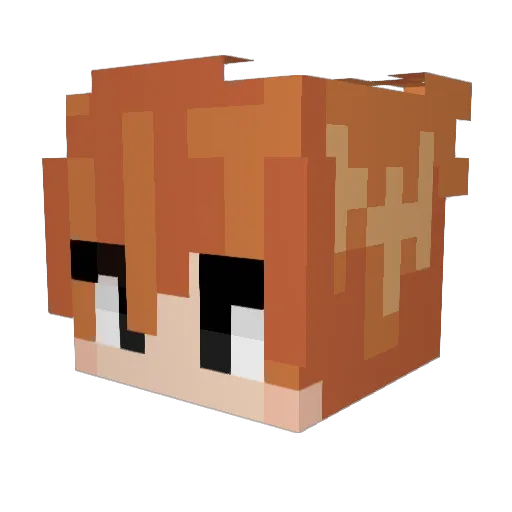 Nova__92 Minecraft avatar head, 3D render