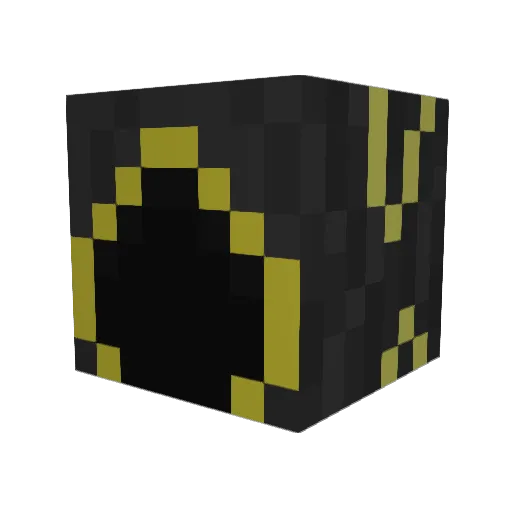 Nova_caine Minecraft avatar head, 3D render