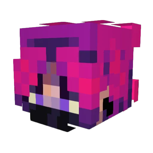 Nova_myth Minecraft avatar head, 3D render