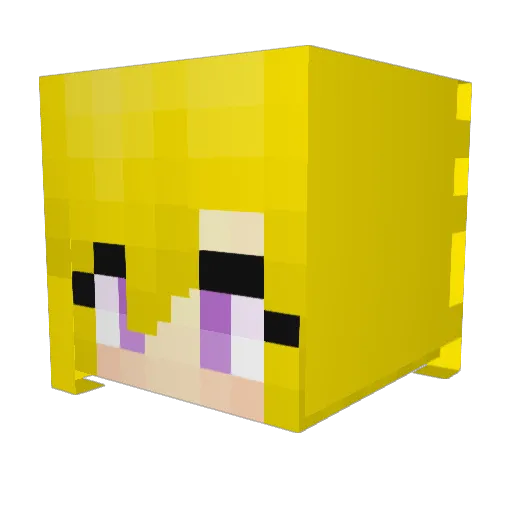 Novaplex13 Minecraft avatar head, 3D render