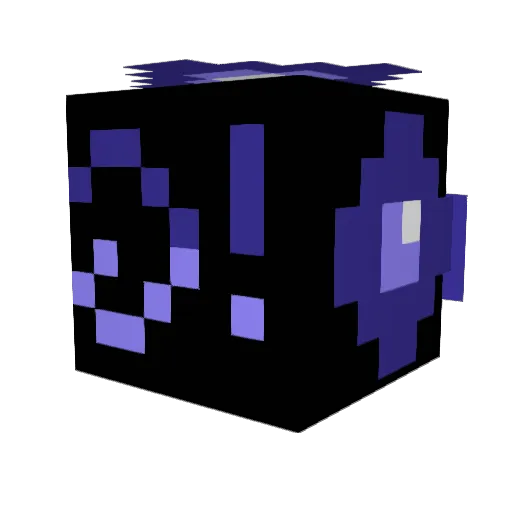 Novarr17 Minecraft avatar head, 3D render