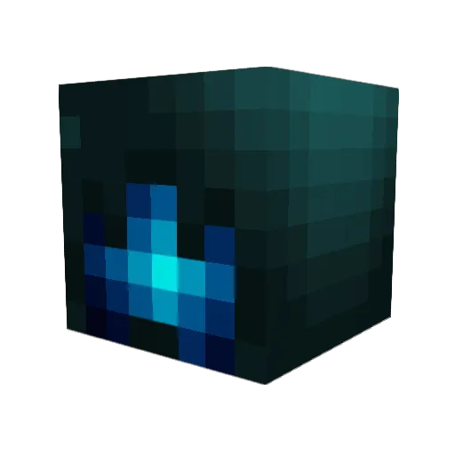 NovasZebra Minecraft avatar head, 3D render