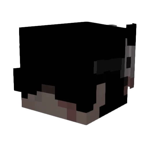 Novelism Minecraft avatar head, 3D render