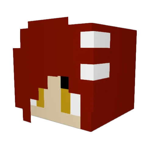 Noviana2015 Minecraft avatar head, 3D render