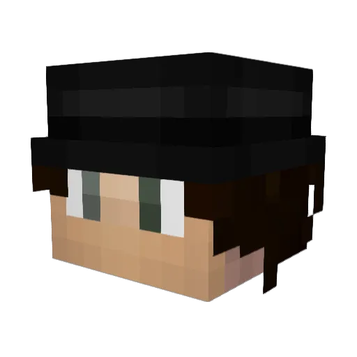 Novicetech_games Minecraft avatar head, 3D render