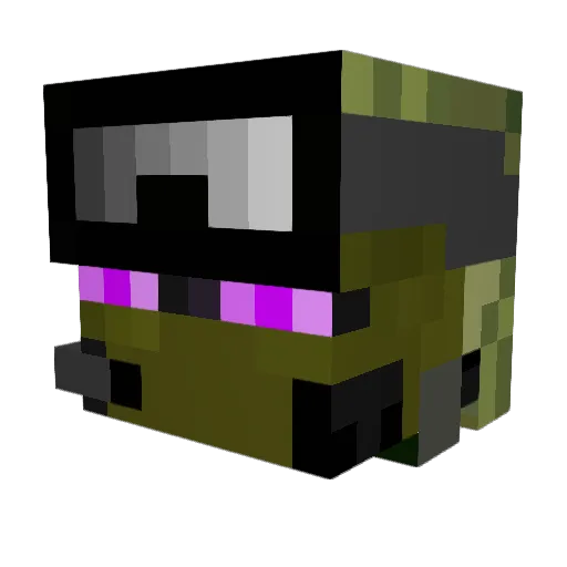 Novisor18 Minecraft avatar head, 3D render