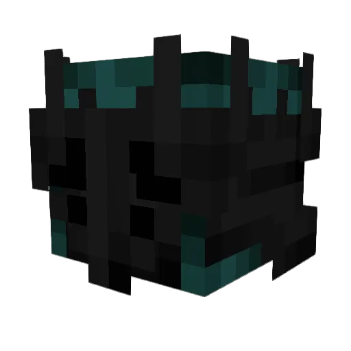 Novreas Minecraft avatar head, 3D render