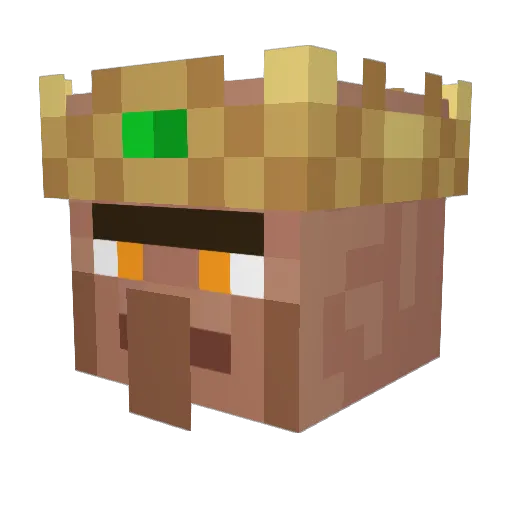 NowZy Minecraft avatar head, 3D render
