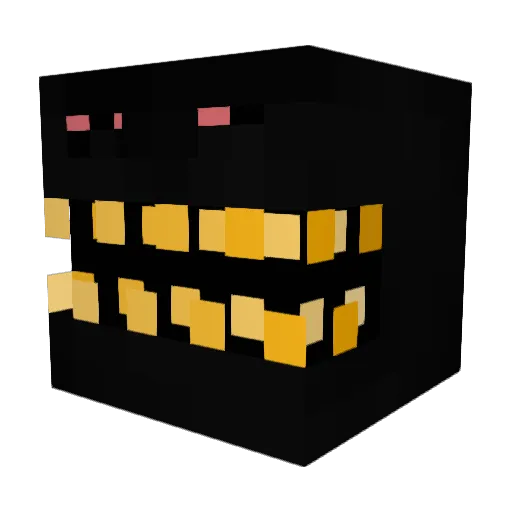 Noways3 Minecraft avatar head, 3D render