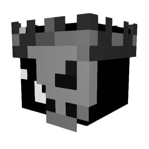 Nowyy_ Minecraft avatar head, 3D render