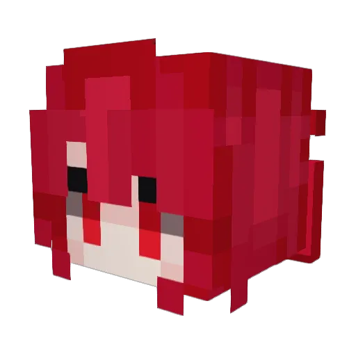 NoxRegalia81 Minecraft avatar head, 3D render