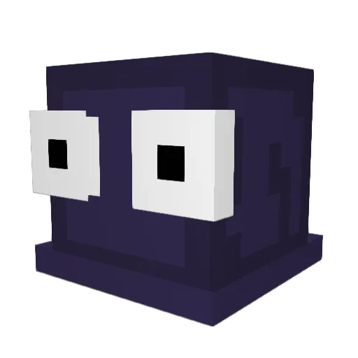 Noxerio Minecraft avatar head, 3D render