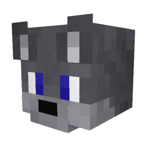 NoxlynU Minecraft avatar head, 3D render