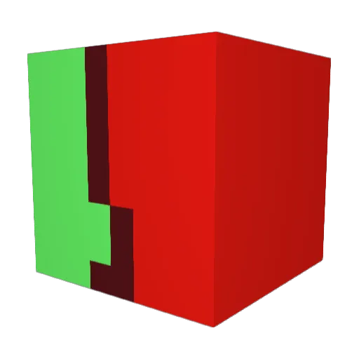 Noxxam Minecraft avatar head, 3D render