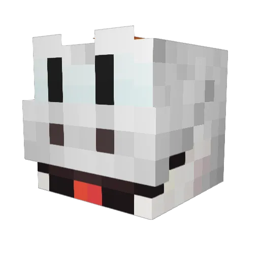 Noza31richo Minecraft avatar head, 3D render