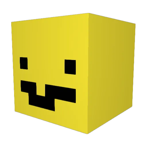 Nquip Minecraft avatar head, 3D render