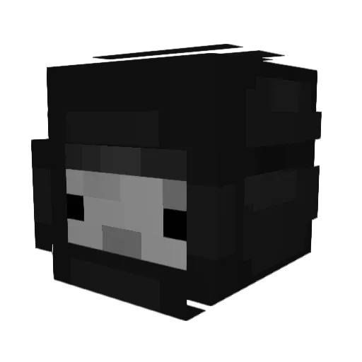Nssz Minecraft avatar head, 3D render