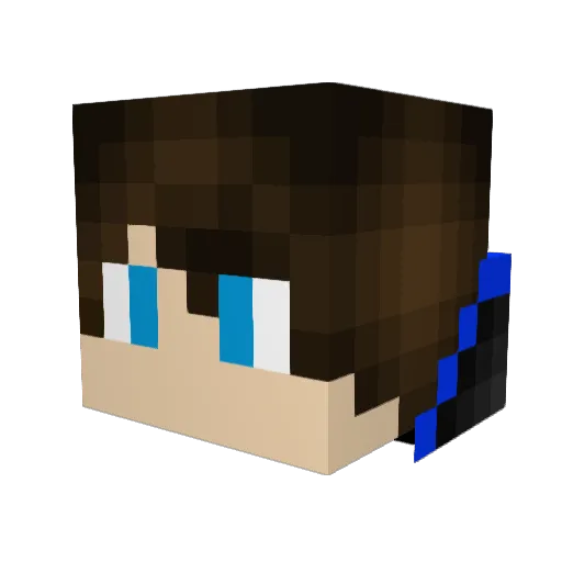 Nsully22 Minecraft avatar head, 3D render