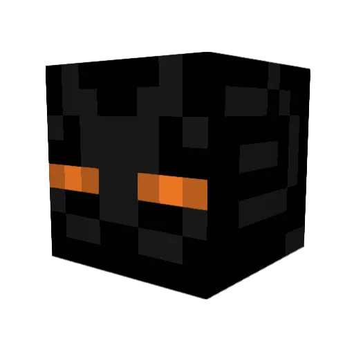 NtimesN Minecraft avatar head, 3D render