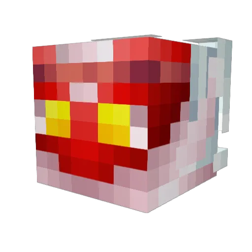 Nubs_McGilli Minecraft avatar head, 3D render