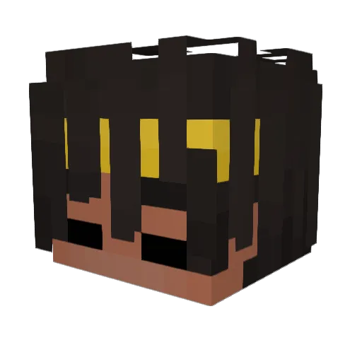 Nuc1ear_ Minecraft avatar head, 3D render