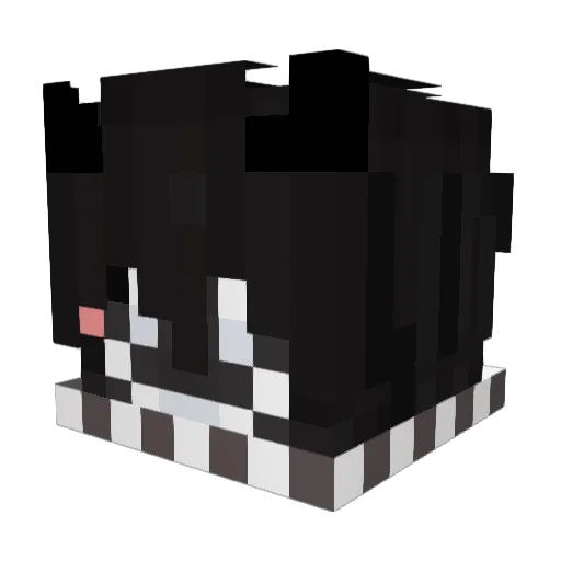 NuclearFalloutCo Minecraft avatar head, 3D render