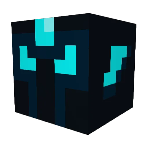 NuelFury Minecraft avatar head, 3D render