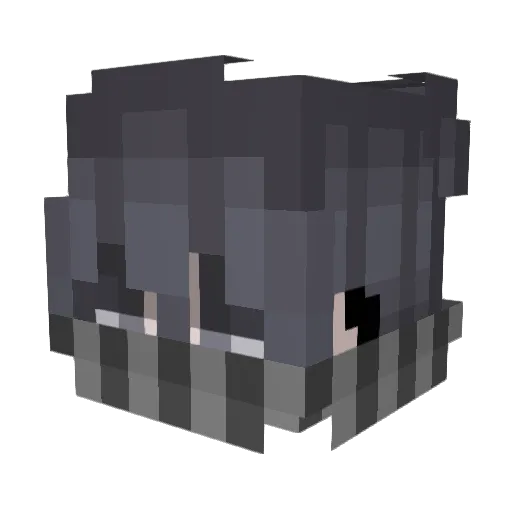 NufoNufo Minecraft avatar head, 3D render