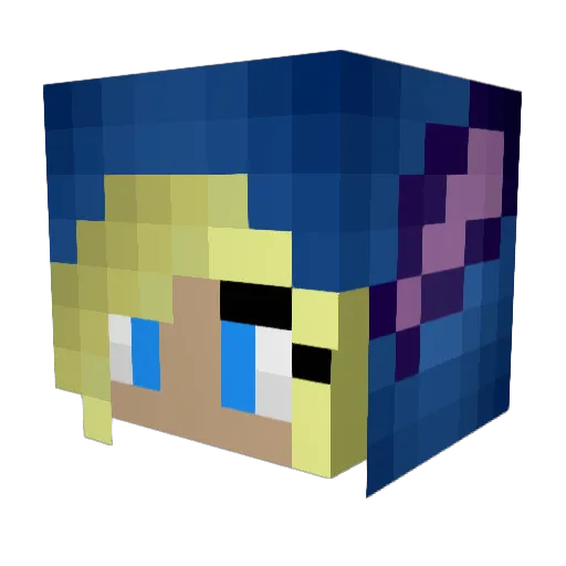NugNugz99 Minecraft avatar head, 3D render