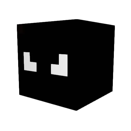 Nugesh Minecraft avatar head, 3D render
