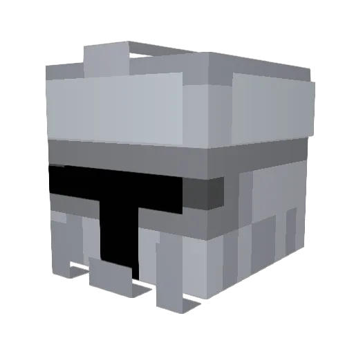 Nugget0217 Minecraft avatar head, 3D render
