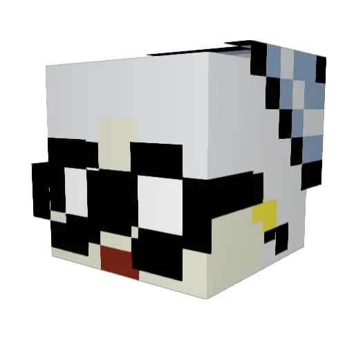 NuggetDaniel05 Minecraft avatar head, 3D render