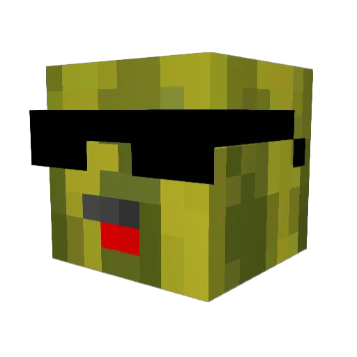 NuggetGTR_Jr Minecraft avatar head, 3D render