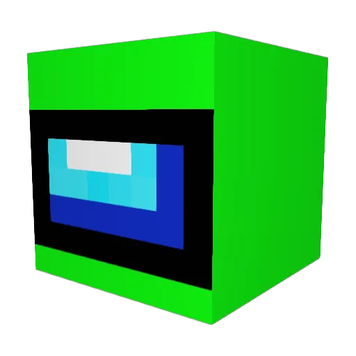 NuggetHolez Minecraft avatar head, 3D render