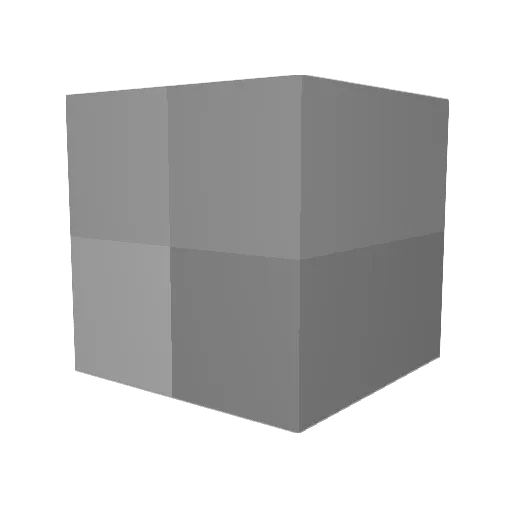 Nuggetburr Minecraft avatar head, 3D render