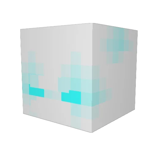 NuggetsE1Churros Minecraft avatar head, 3D render