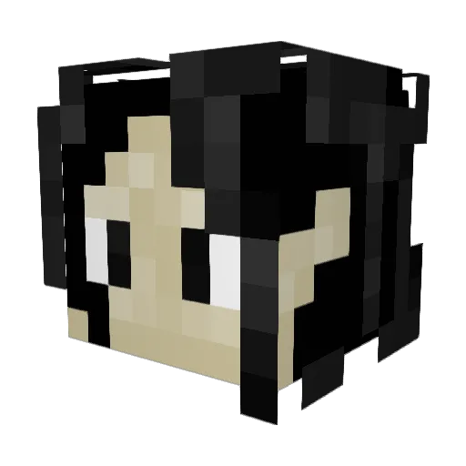 Nuggz223 Minecraft avatar head, 3D render