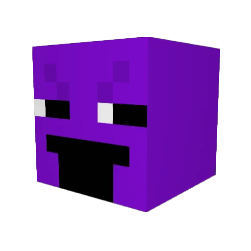 NugyYT Minecraft avatar head, 3D render