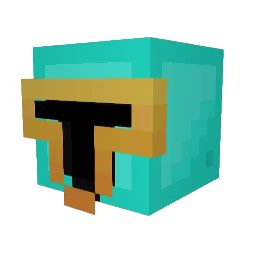 Nuisance74 Minecraft avatar head, 3D render
