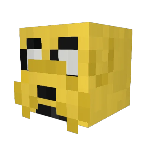 NukeMars420 Minecraft avatar head, 3D render
