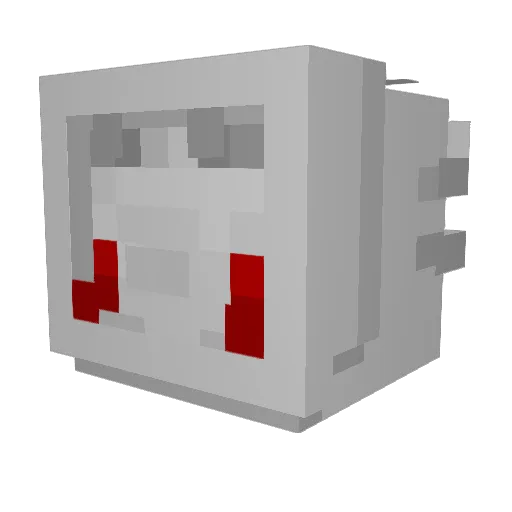 Nuke_Y Minecraft avatar head, 3D render