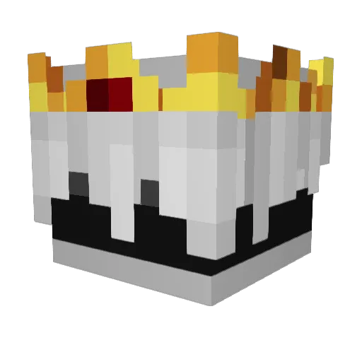 Nuke_wim Minecraft avatar head, 3D render