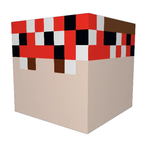 Nukeman118 Minecraft avatar head, 3D render